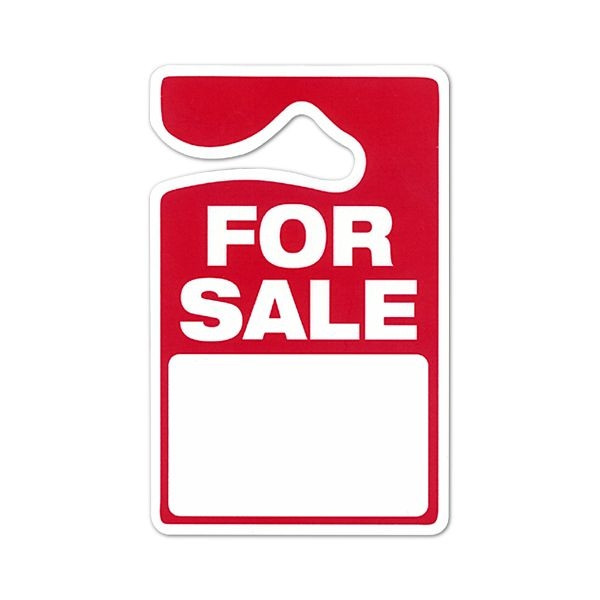 "For Sale" Verkaufs-Schild für den Innenspiegel