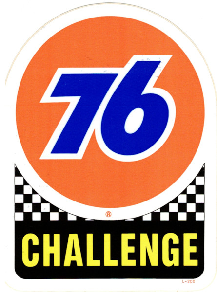 Aufkleber 76 Unocal Challenge