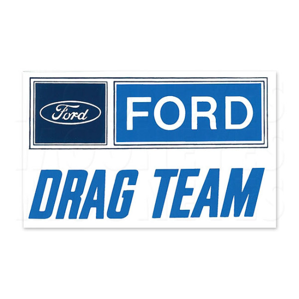 Aufkleber Ford Drag Team