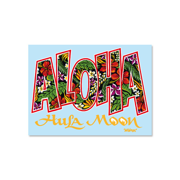 Mooneyes Aufkleber "Aloha"