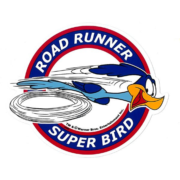 Road Runner Super Bird Aufkleber