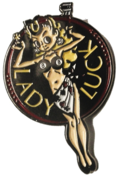 Ansteck-Pin, Lady Luck