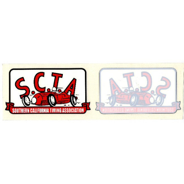 S.C.T.A. Logo Aufkleber, groß