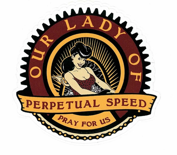 Aufkleber Lady of Speed