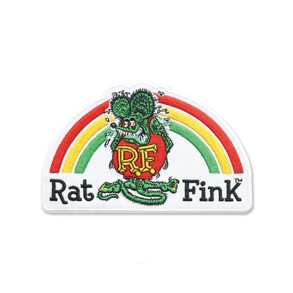 Rat Fink Aufnäher, Rainbow