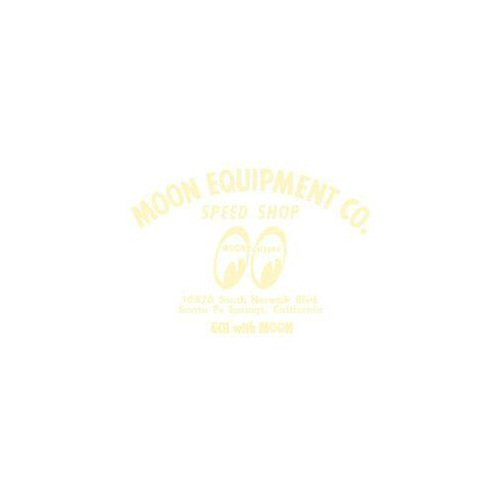 MOON Equipment Co. Speed Shop Aufkleber, beige
