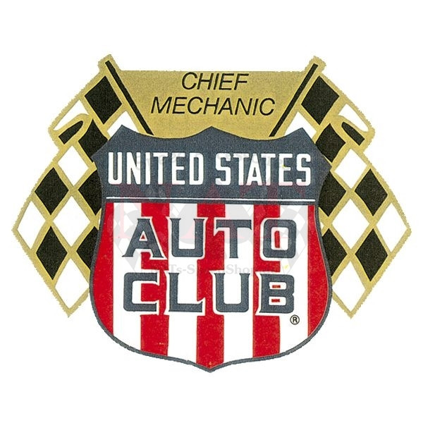 Aufkleber United States Auto Club