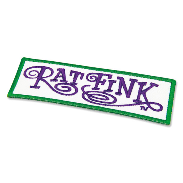 Rat Fink Logo Patch